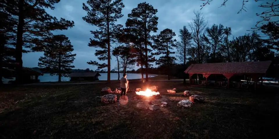 Camping at Crowley's Ridge State Park