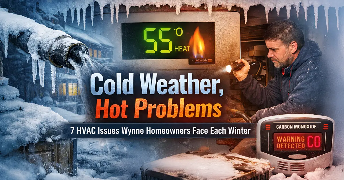 Cold Weather, Hot Problems: 7 HVAC Issues