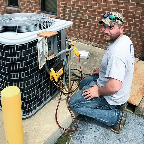 Residential A/C repair by technicians who care about customers.